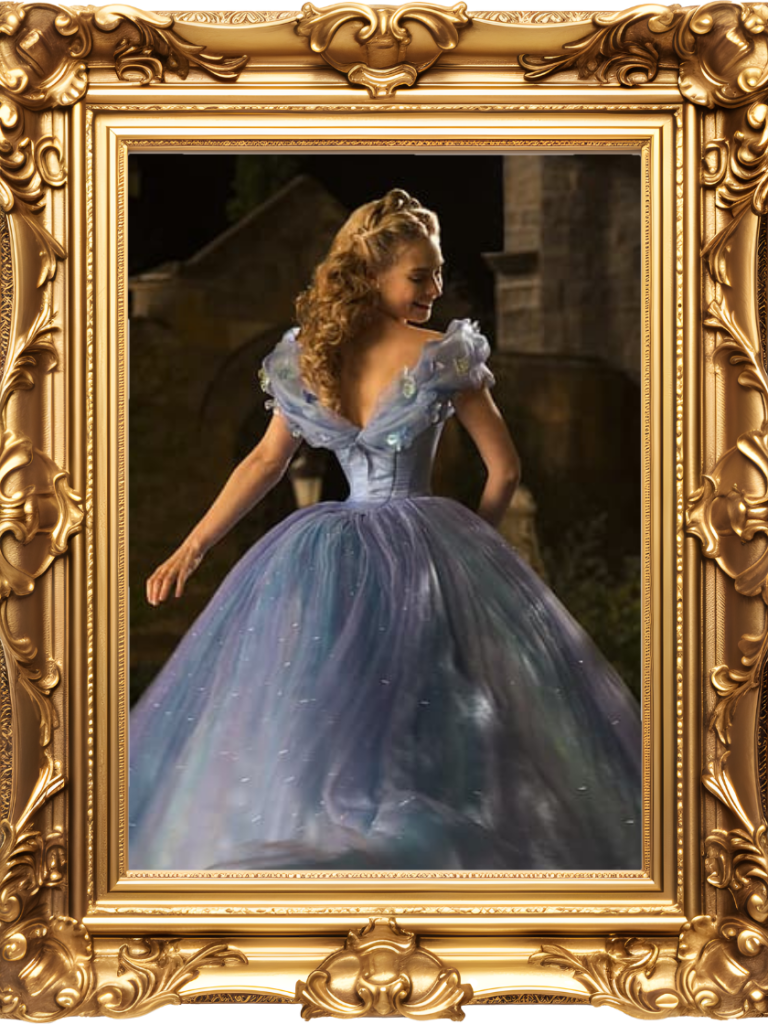 invitacion-digital-XV-disney-classic-marco-dorado-con-fotografia-de-quinceanera