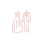 invitacion-digital-XV-classic-rose-icono-rosa-vestimenta-formal-sercha-traje-hombre-vestido-mujer