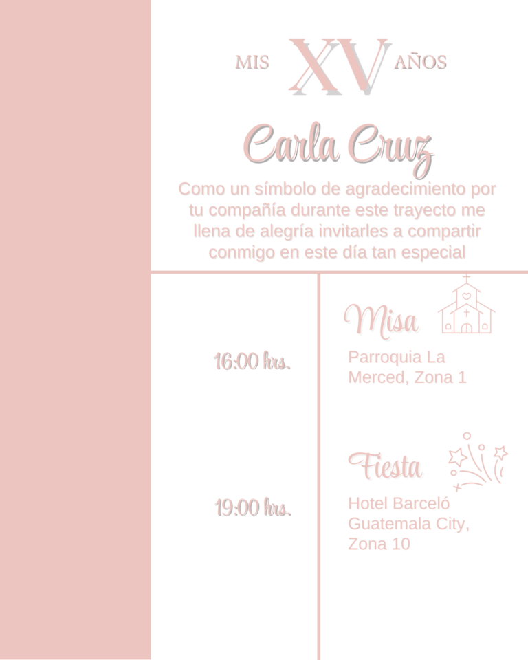 invitacion-digital-XV-classic-rose-diseno-intinerario-horizontal-color-rosa-fondo-blanco