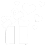 invitacion-digital-cumple-blue-dance-icono-blanco-regalo-abierto-con-corazones