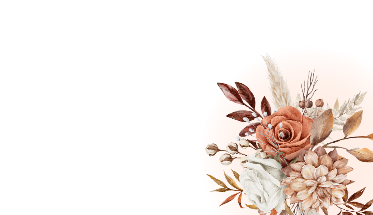 invitacion-digital-boda-otono-imagen-flores-color-bronce-rosa-esquina-inferior-derecha