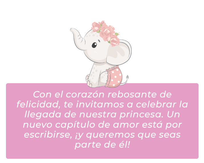 invitacion-digital-bshower-rose-elefante-corona-rosas-texto-blanco-fondo-rosado