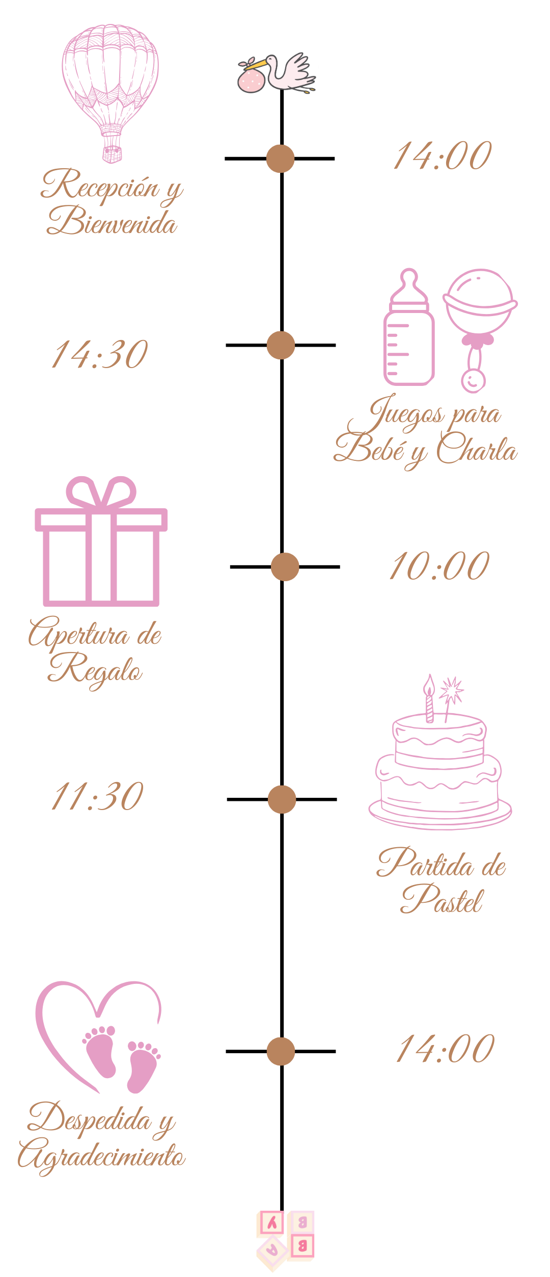 invitacion-digital-bshower-rose-linea-tiempo-horario-organizado-vertical