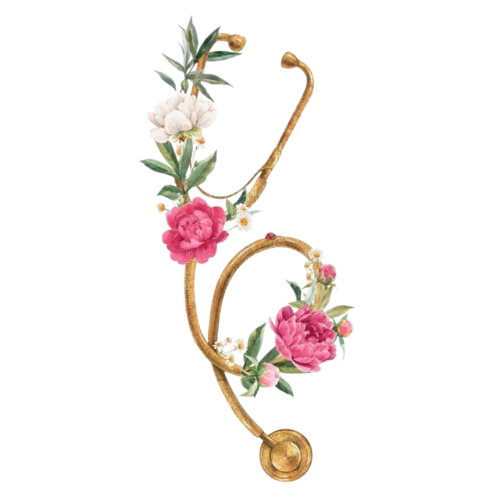 invitacion-digital-gradua-medicine-graduation-diseno-dibujo-estetoscopio-con-flores