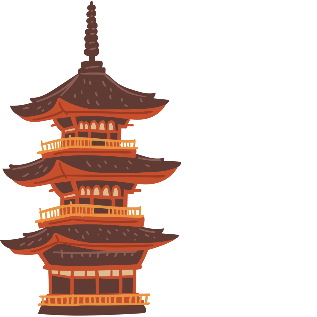 invitacion-digital-XV-sueno-sakura-diseno-edificio-asiatico-color-cafe