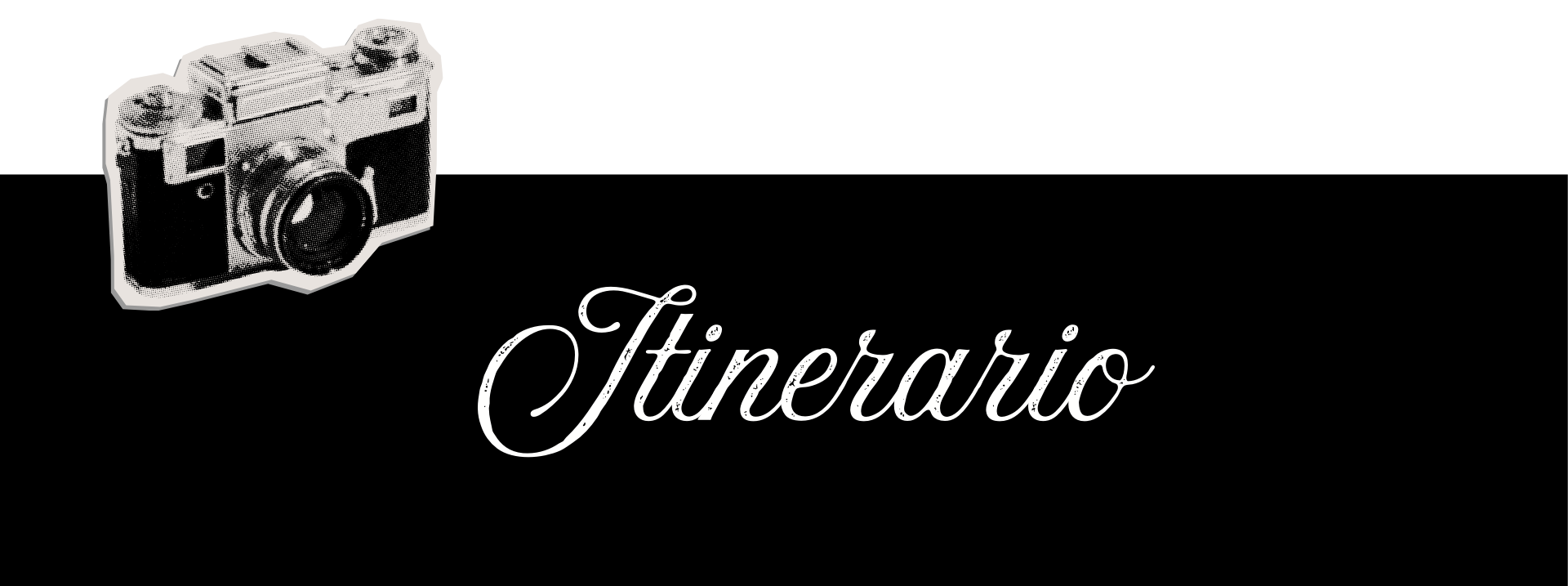 invitacion-digital-boda-promesa-jardin-secreto-cabecera-texto-blanco-itinerario-fondo-negro-camara-fotografica-vieja