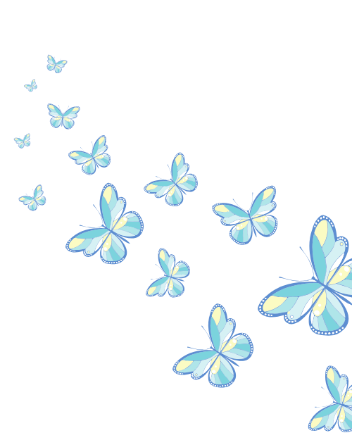 invitacion-digital-XV-princesa-mariposa-mariposas-celestes-volando-hacia-izquierda