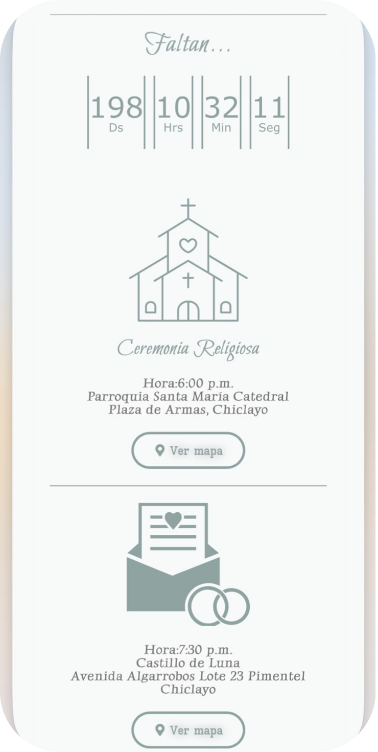 Invitación Armonia
